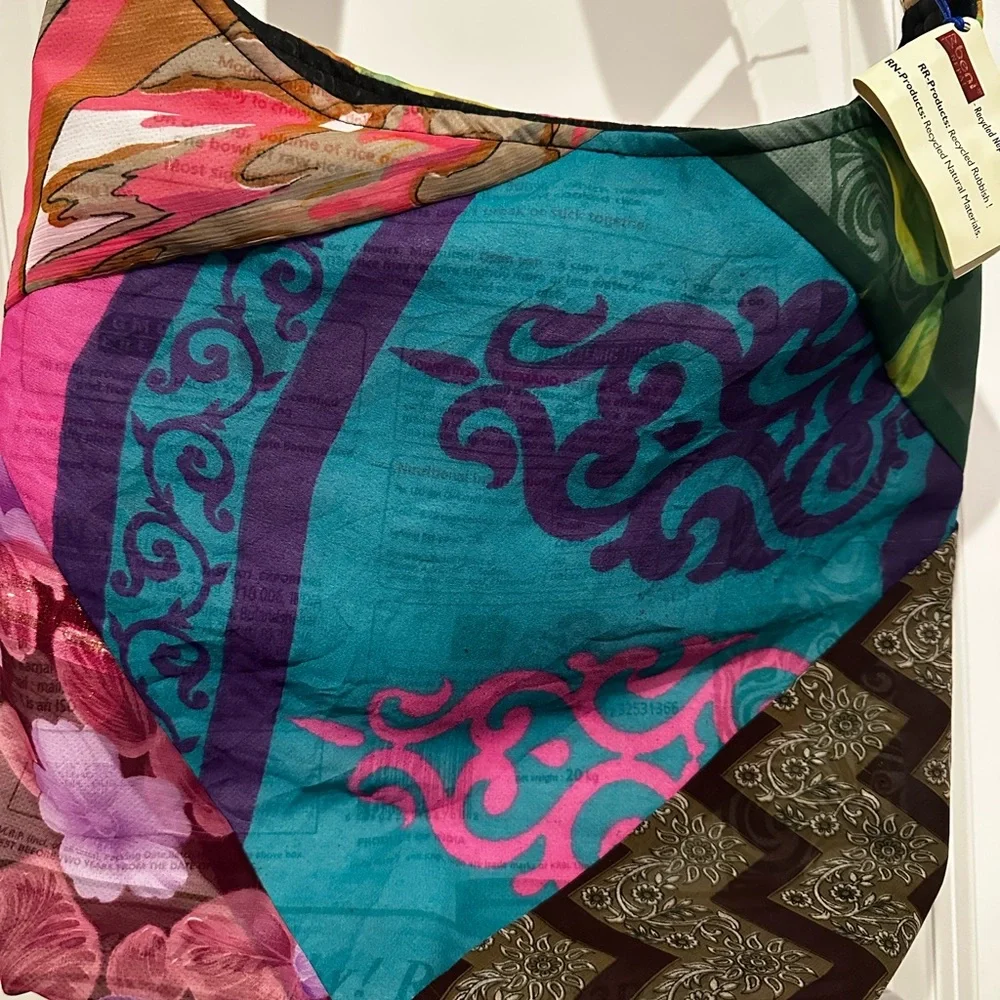 Beni Colorful Patchwork Shoulder Bag - Picture 2 of 5